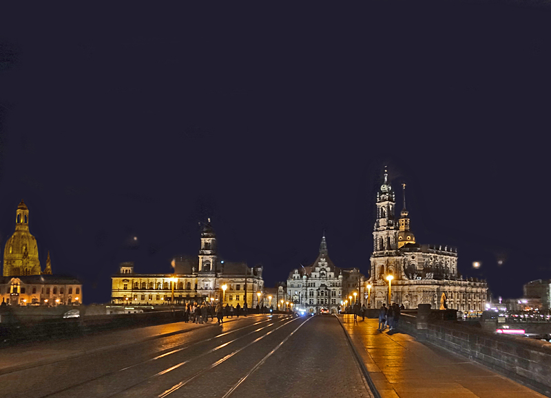 Dresden Nachtaufnahme