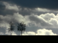 Tag mit Wolken